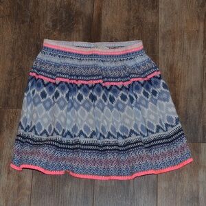 H&M Blue/Pink Skirt
